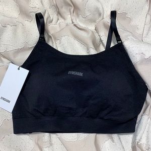 NWT: Black Gymshark Flex Bra